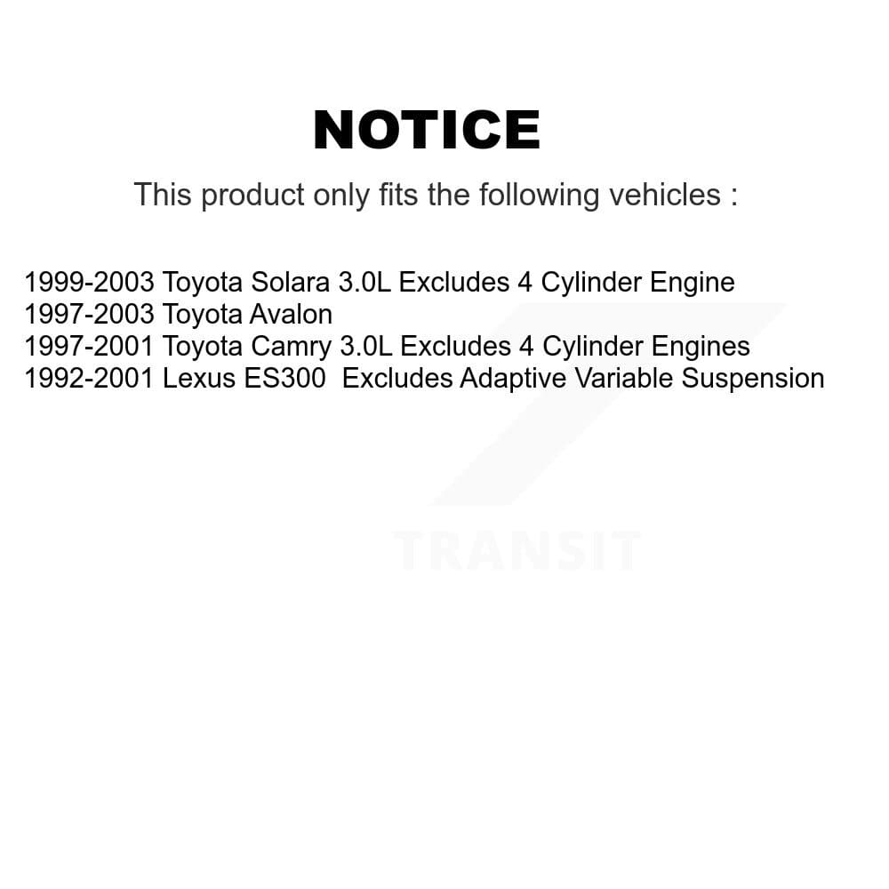 Transit Auto - KSS-105613 - Rear Right Suspension Strut and Coil Spring Assembly Kits image 2