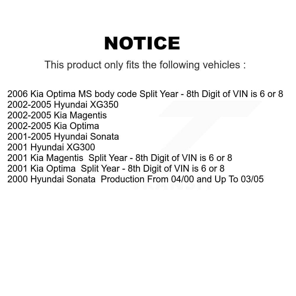 Transit Auto - KSS-105630 - Rear Right Suspension Strut and Coil Spring Assembly Kits image 2
