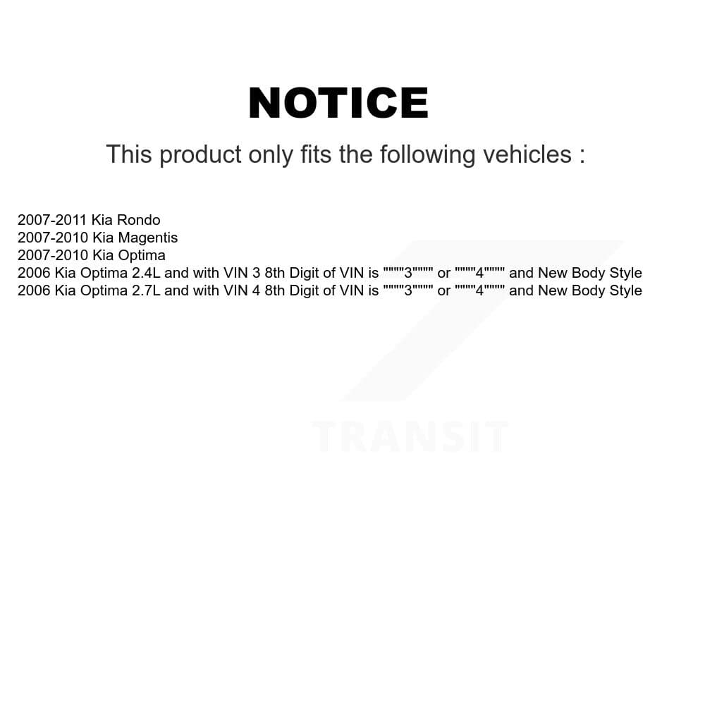 Transit Auto - KSS-105658 - Front Left Suspension Strut Kits image 2