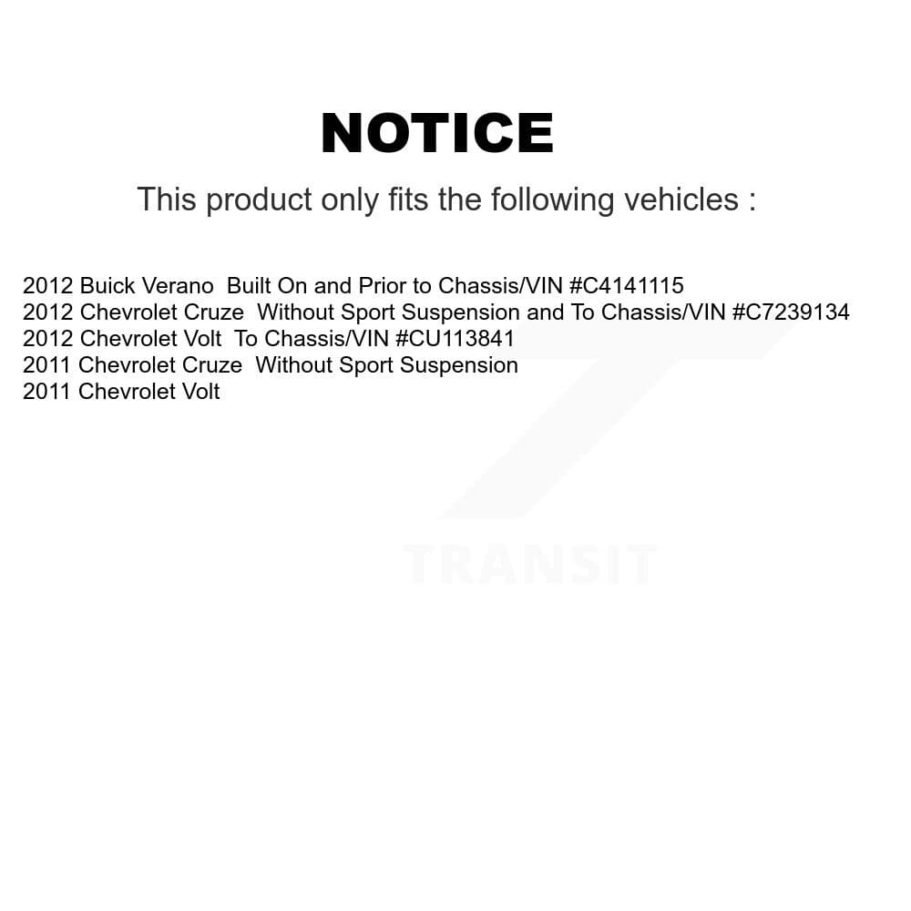 Transit Auto - KSS-105686 - Front Left Suspension Strut Kits image 2