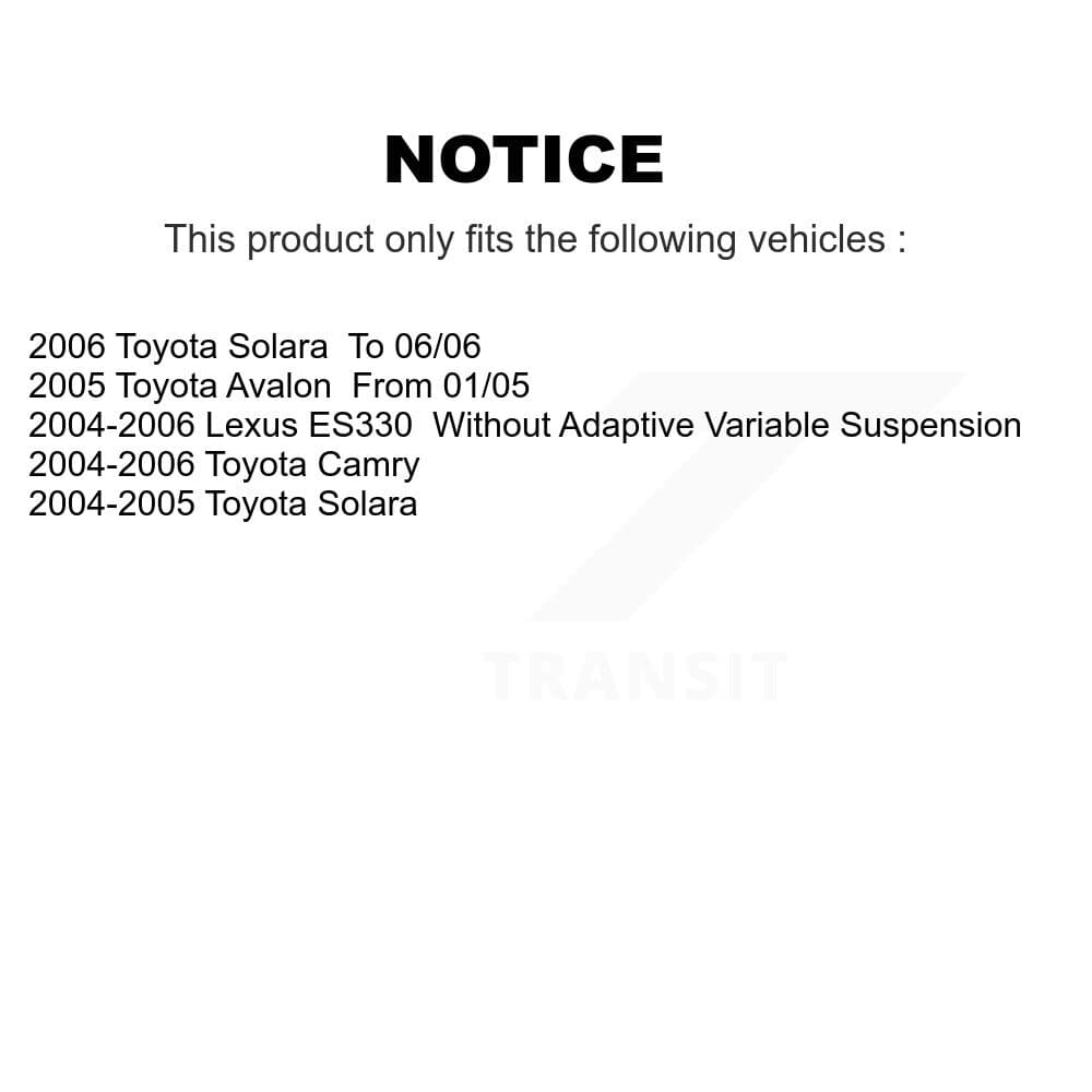 Transit Auto - KSS-106593 - Rear Right Suspension Strut Kits image 2