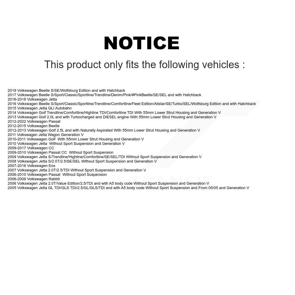 Transit Auto - KSS-107265 - Front Suspension Strut Kits image 2