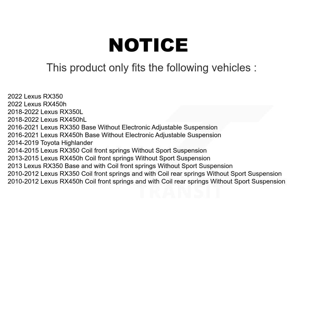 Transit Auto - KSS-107325 - Rear Shock Absorber Kits image 2