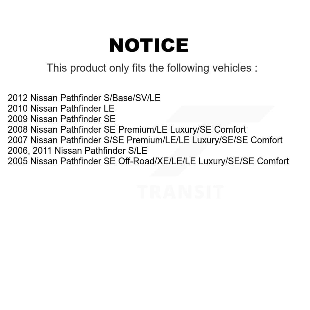 Transit Auto - KSS-107668 - Front and Rear Suspension Strut and Coil Spring Assembly Kits image 2