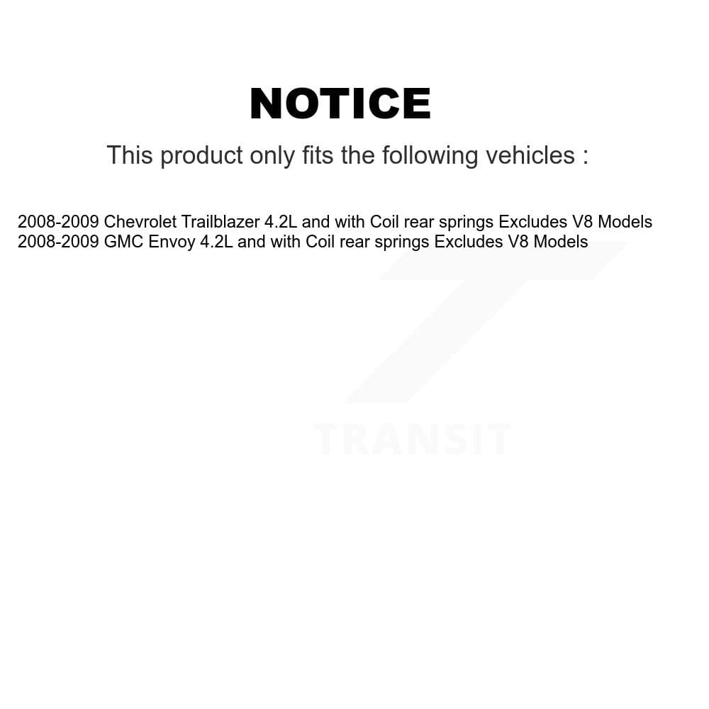 Transit Auto - KSS-107670 - Front and Rear Suspension Strut and Coil Spring Assembly Kits image 2