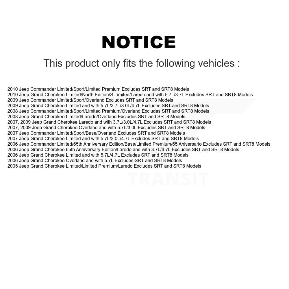Transit Auto - KSS-107760 - Front and Rear Suspension Strut and Coil Spring Assembly Kits image 2