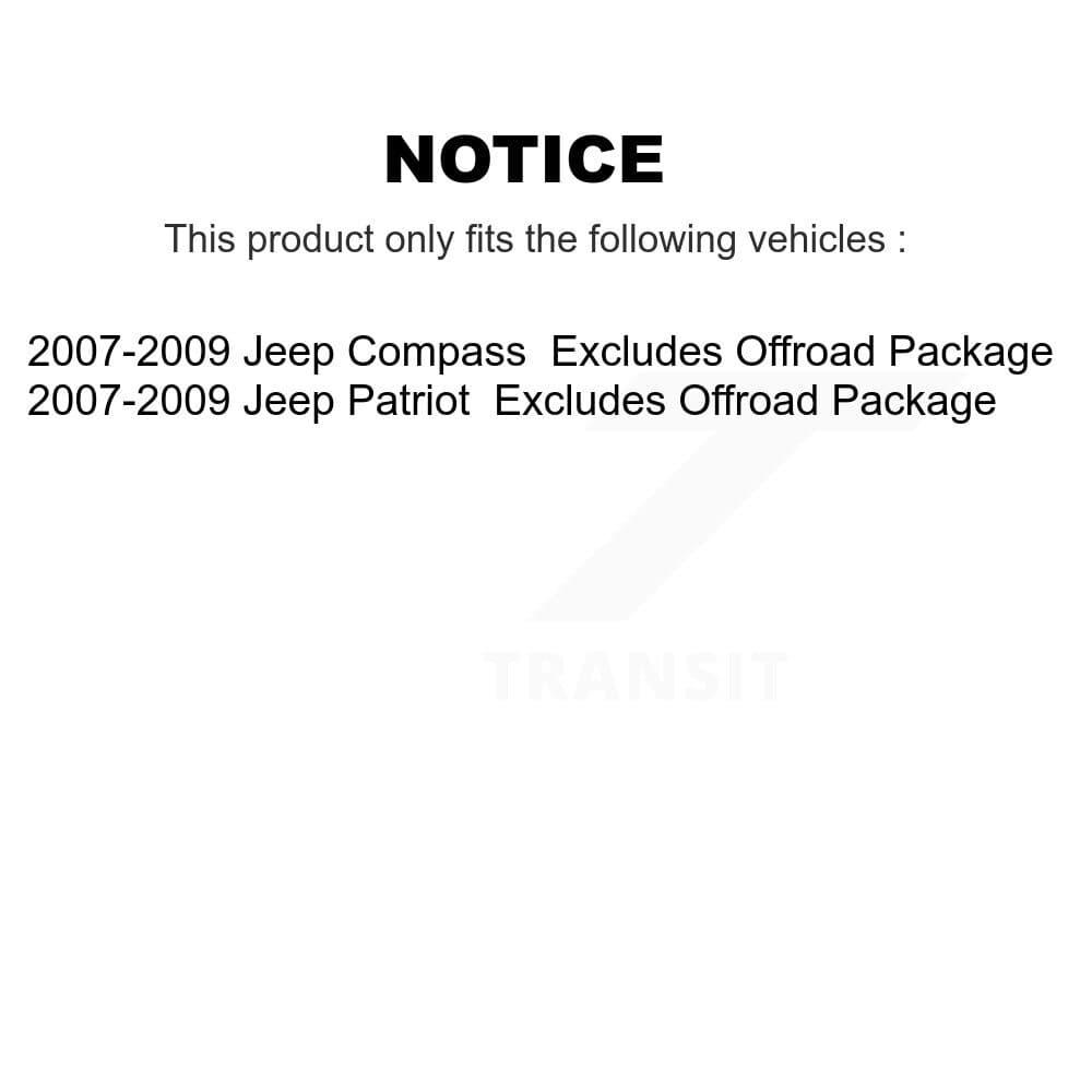 Transit Auto - KSS-107811 - Front and Rear Suspension Strut and Coil Spring Assembly Kits image 2