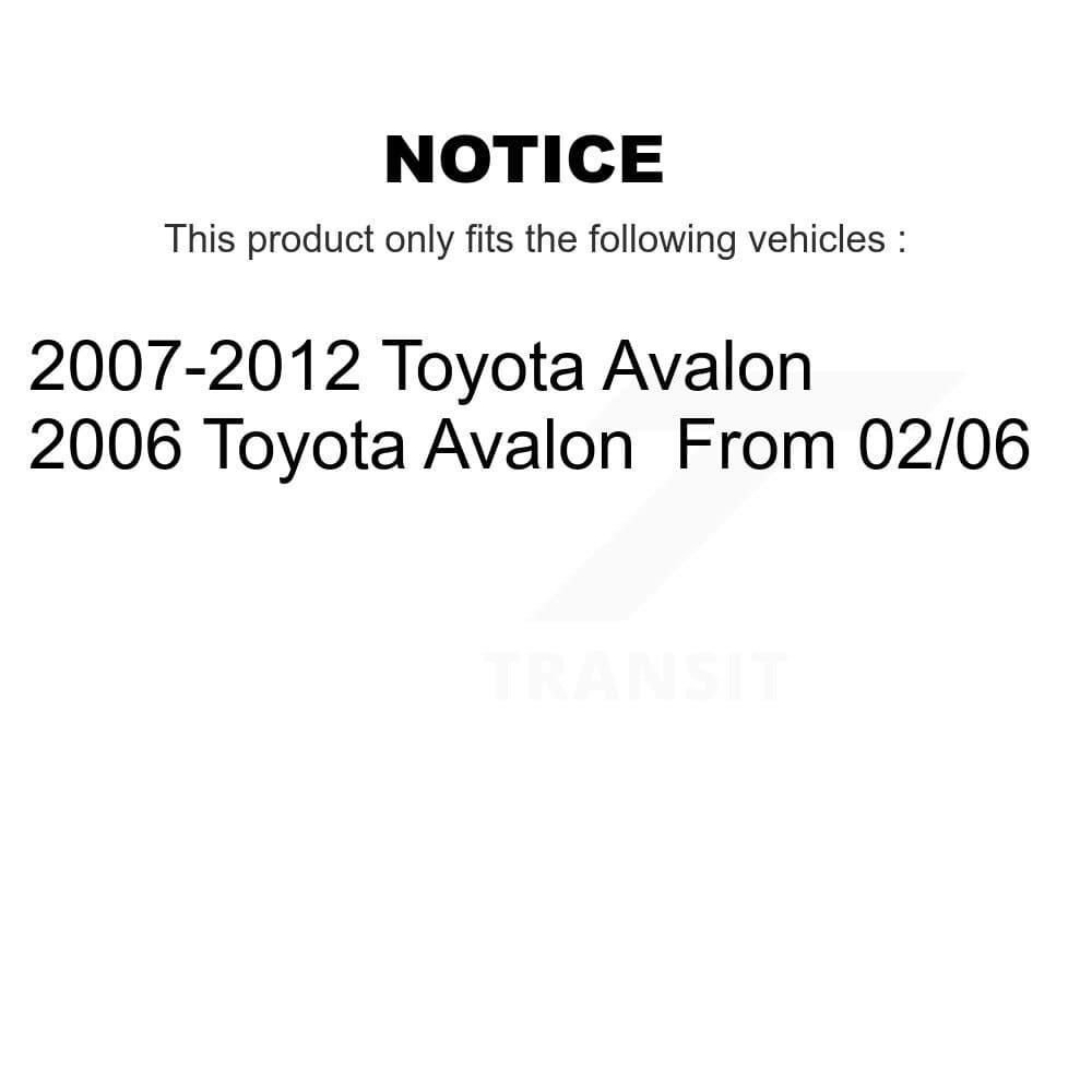 Transit Auto - KSS-107851 - Front and Rear Suspension Strut and Coil Spring Assembly Kits image 2