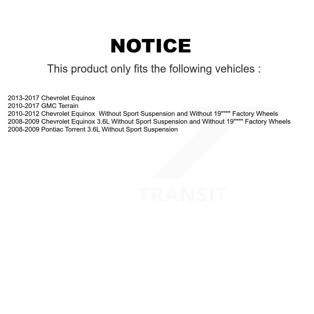 Transit Auto - KSS-107953 - Front and Rear Suspension Strut Kits image 2