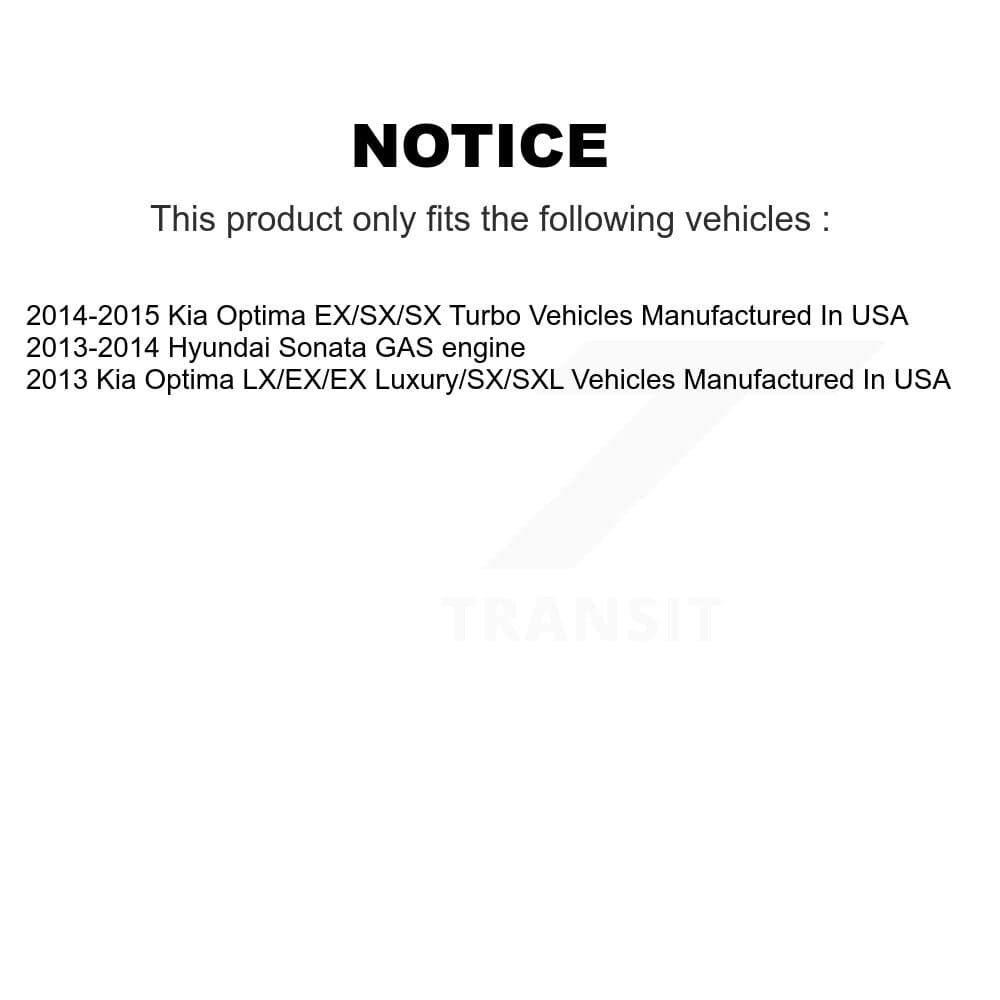 Transit Auto - KSS-107959 - Front and Rear Suspension Strut Kits image 2