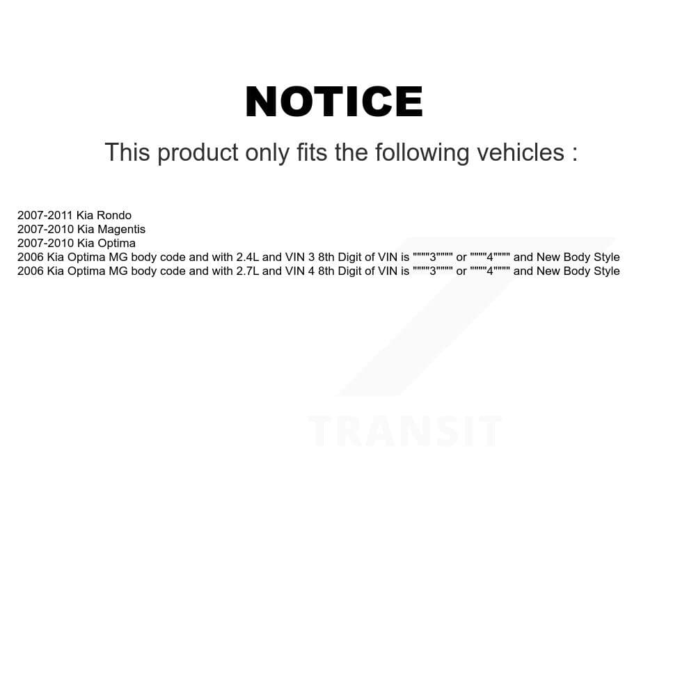 Transit Auto - KSS-107968 - Front and Rear Suspension Strut Kits image 2