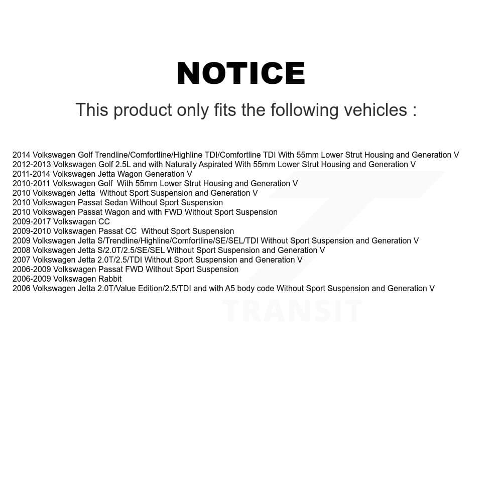 Transit Auto - KSS-108195 - Front and Rear Suspension Strut Kits image 2