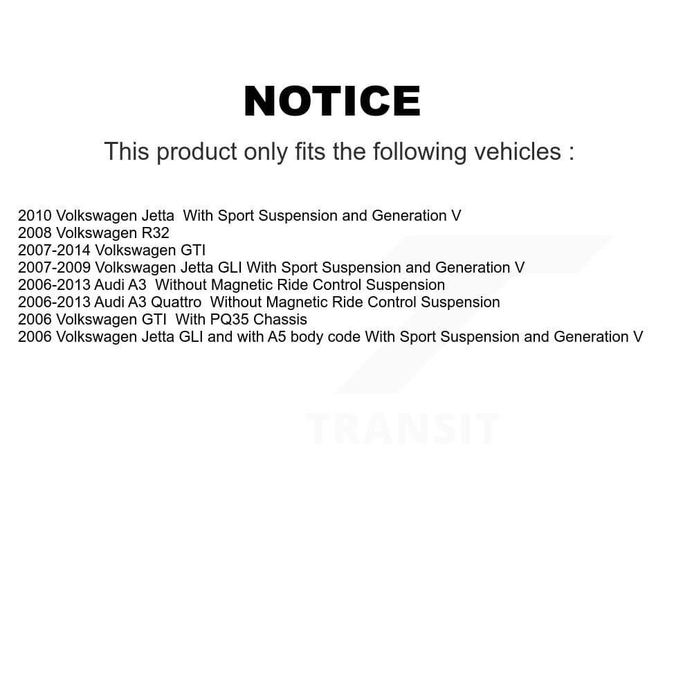 Transit Auto - KSS-108196 - Front and Rear Suspension Strut Kits image 2
