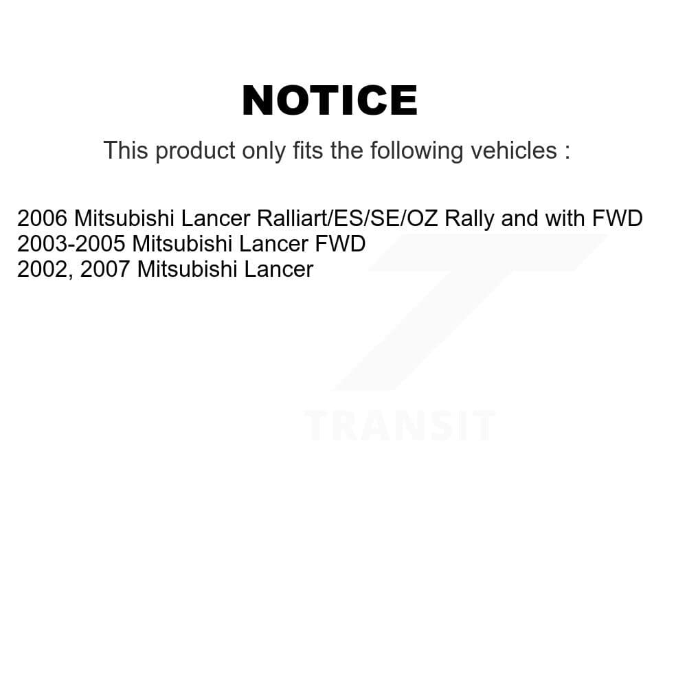 Transit Auto - KTB-100126 - Front Steering Tie Rod End Kits image 2