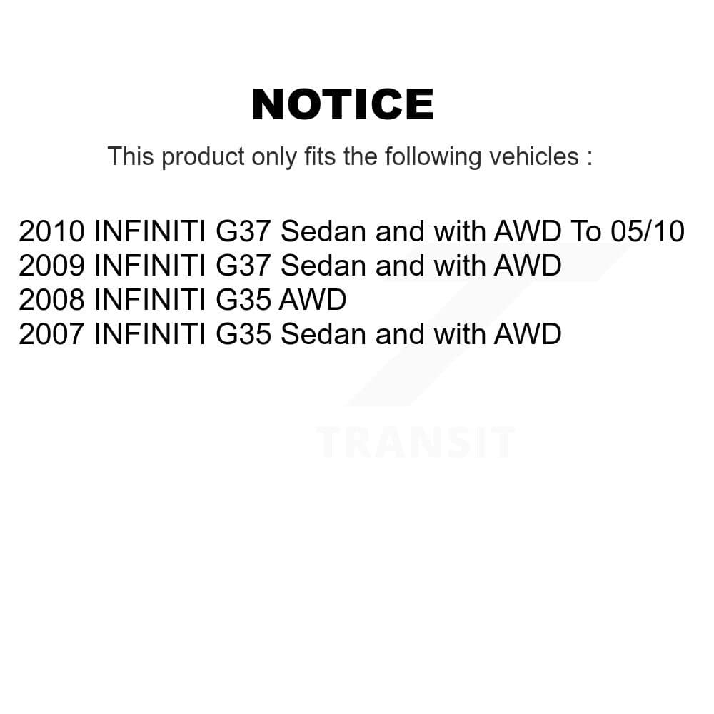 Transit Auto - KTB-100446 - Front Left Steering Tie Rod End Kits image 2