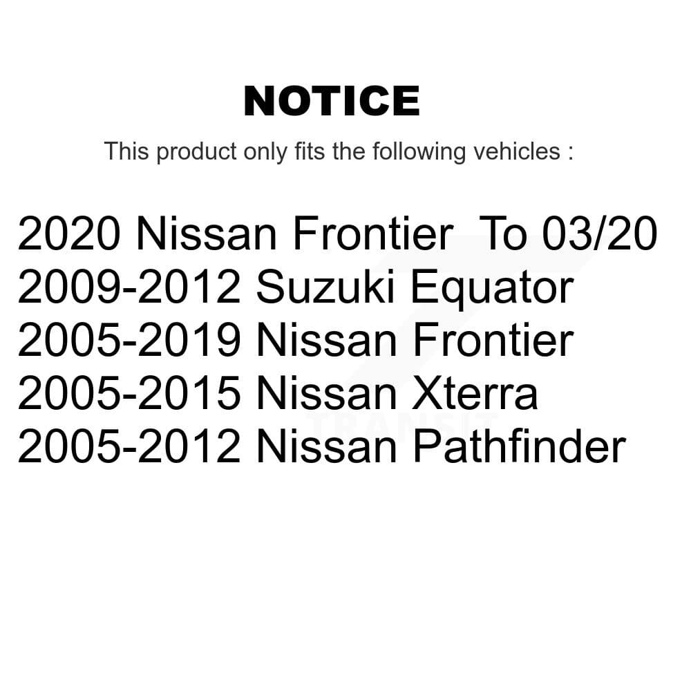 Transit Auto - KTB-100490 - Front Left Steering Tie Rod End Kits image 2