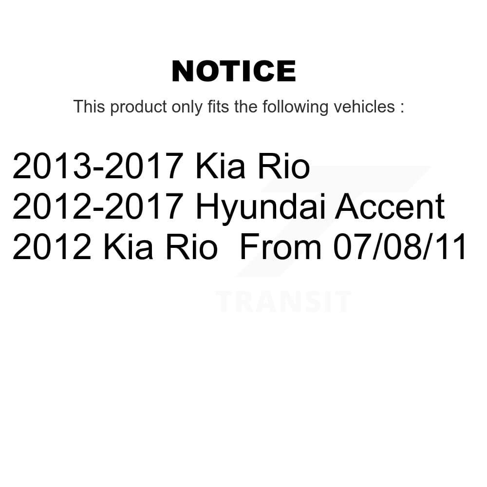 Transit Auto - KTB-100611 - Front Right Steering Tie Rod End Kits image 2