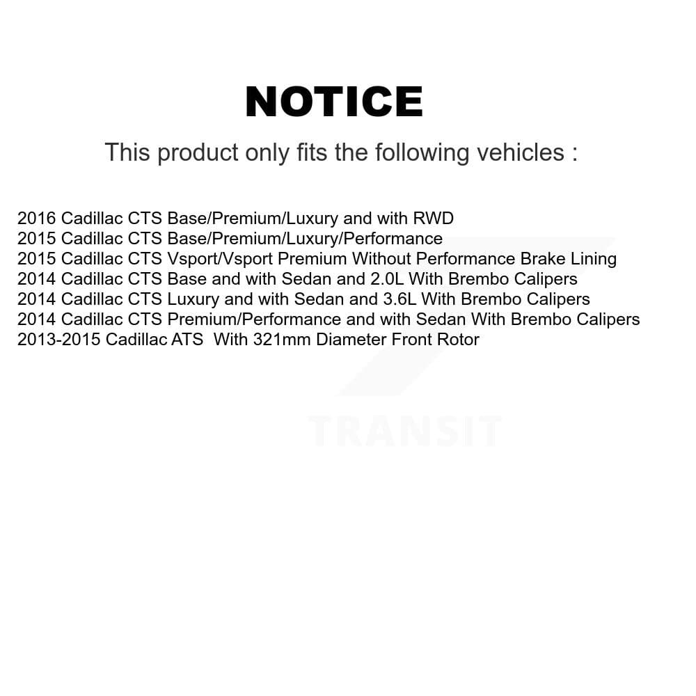 TEC - KTC-100010 - Front and Rear Disc Brake Pad Kits image 15
