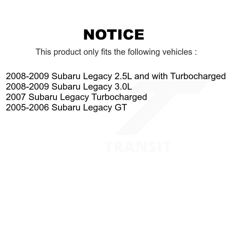 TEC - KTC-100053 - Front and Rear Disc Brake Pad Kits image 15