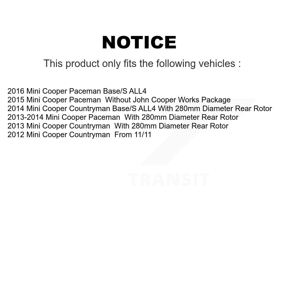 TEC - KTC-100102 - Front and Rear Disc Brake Pad Kits image 15