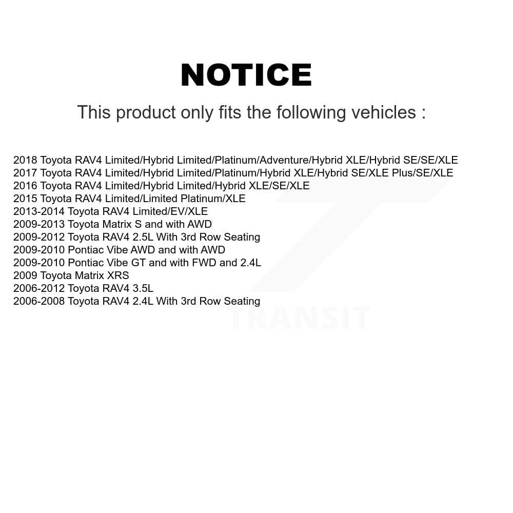 TEC - KTC-100108 - Front and Rear Disc Brake Pad Kits image 15