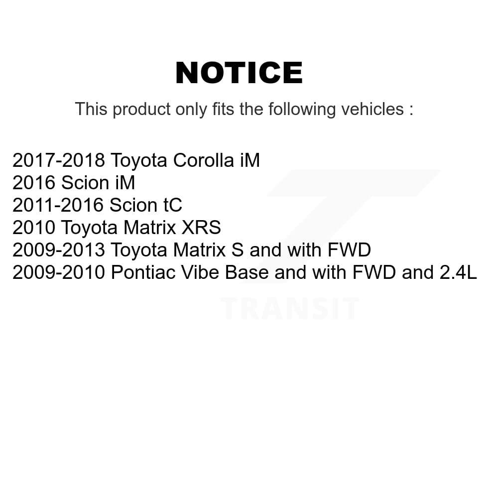 TEC - KTC-100109 - Front and Rear Disc Brake Pad Kits image 15
