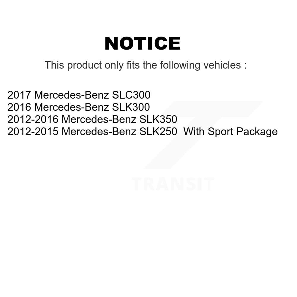TEC - KTC-100153 - Front and Rear Disc Brake Pad Kits image 15