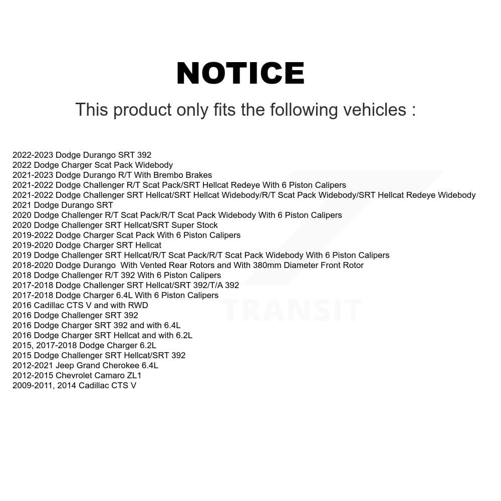 TEC - KTC-100182 - Front and Rear Disc Brake Pad Kits image 15