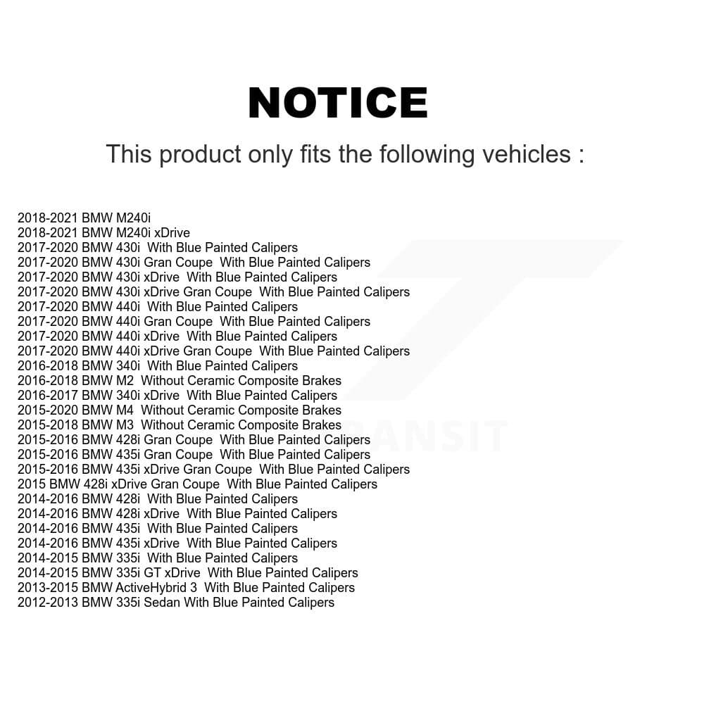 TEC - KTC-100260 - Front and Rear Disc Brake Pad Kits image 15