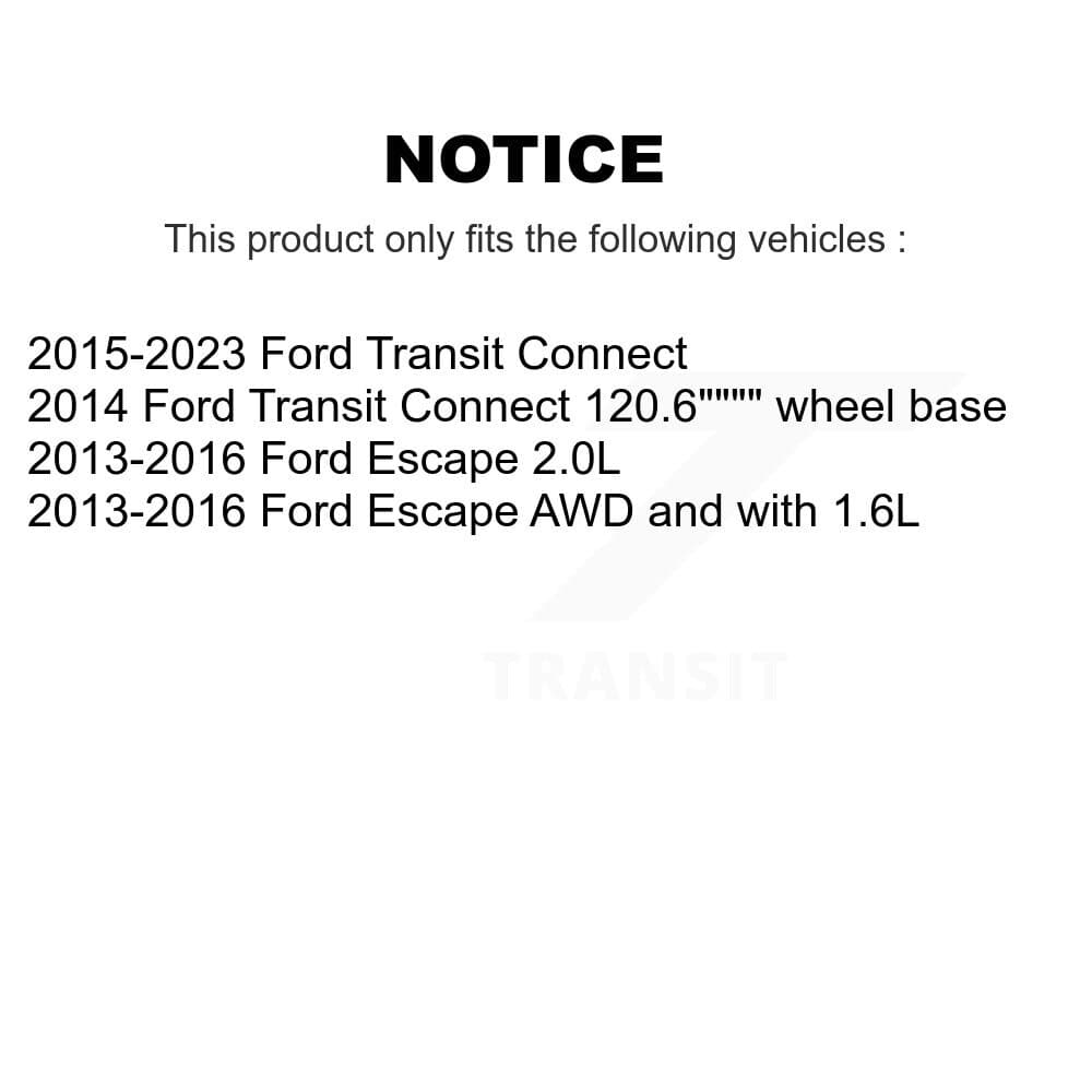 TEC - KTC-100272 - Front and Rear Disc Brake Pad Kits image 15
