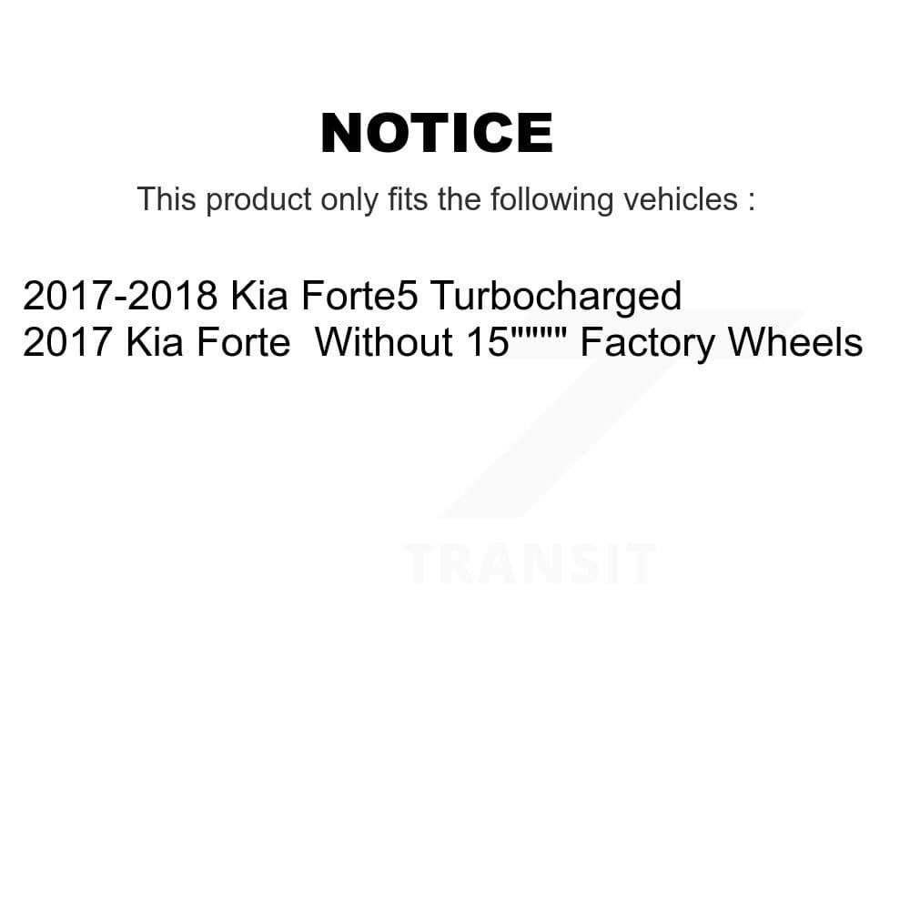 TEC - KTC-100308 - Front and Rear Disc Brake Pad Kits image 15