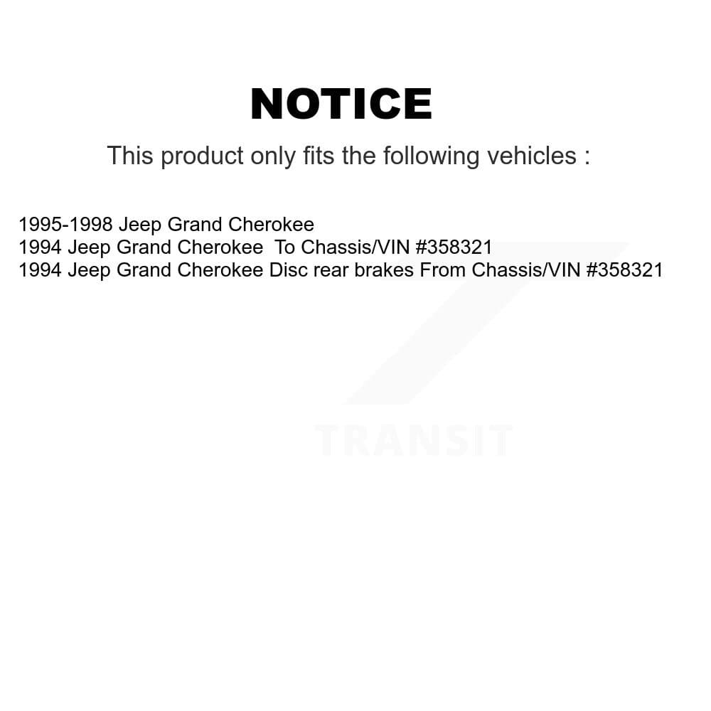 TEC - KTC-100331 - Front and Rear Disc Brake Pad Kits image 15