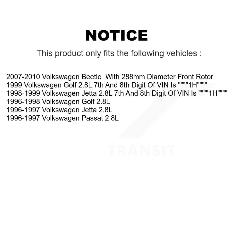 TEC - KTC-100361 - Front and Rear Disc Brake Pad Kits image 15
