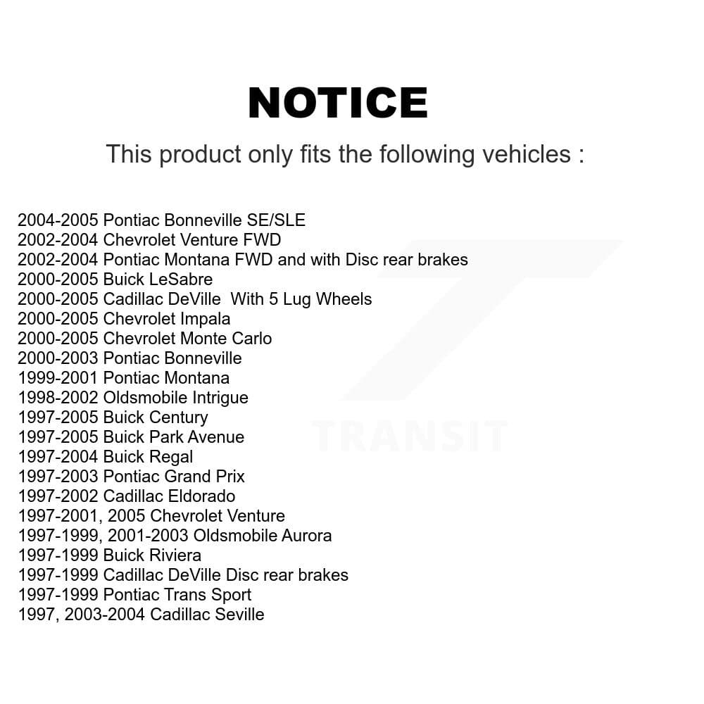 TEC - KTC-100364 - Front and Rear Disc Brake Pad Kits image 15