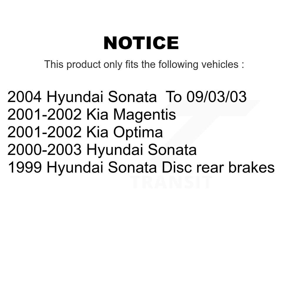 TEC - KTC-100367 - Front and Rear Disc Brake Pad Kits image 15
