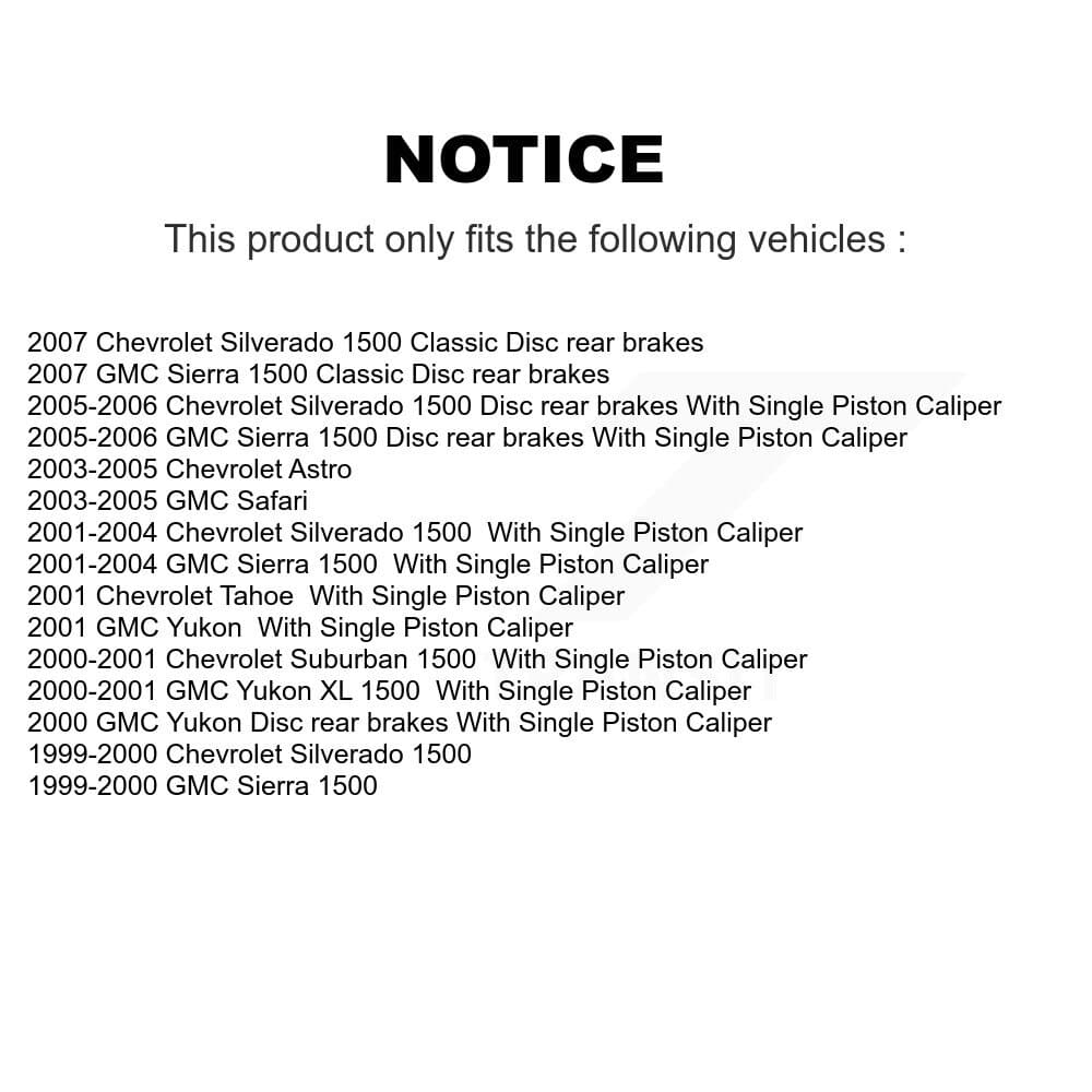 TEC - KTC-100392 - Front and Rear Disc Brake Pad Kits image 15