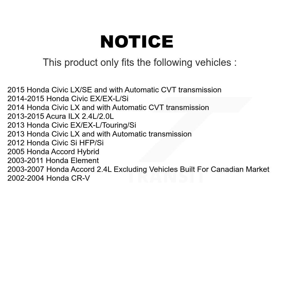TEC - KTC-100471 - Front and Rear Disc Brake Pad Kits image 15