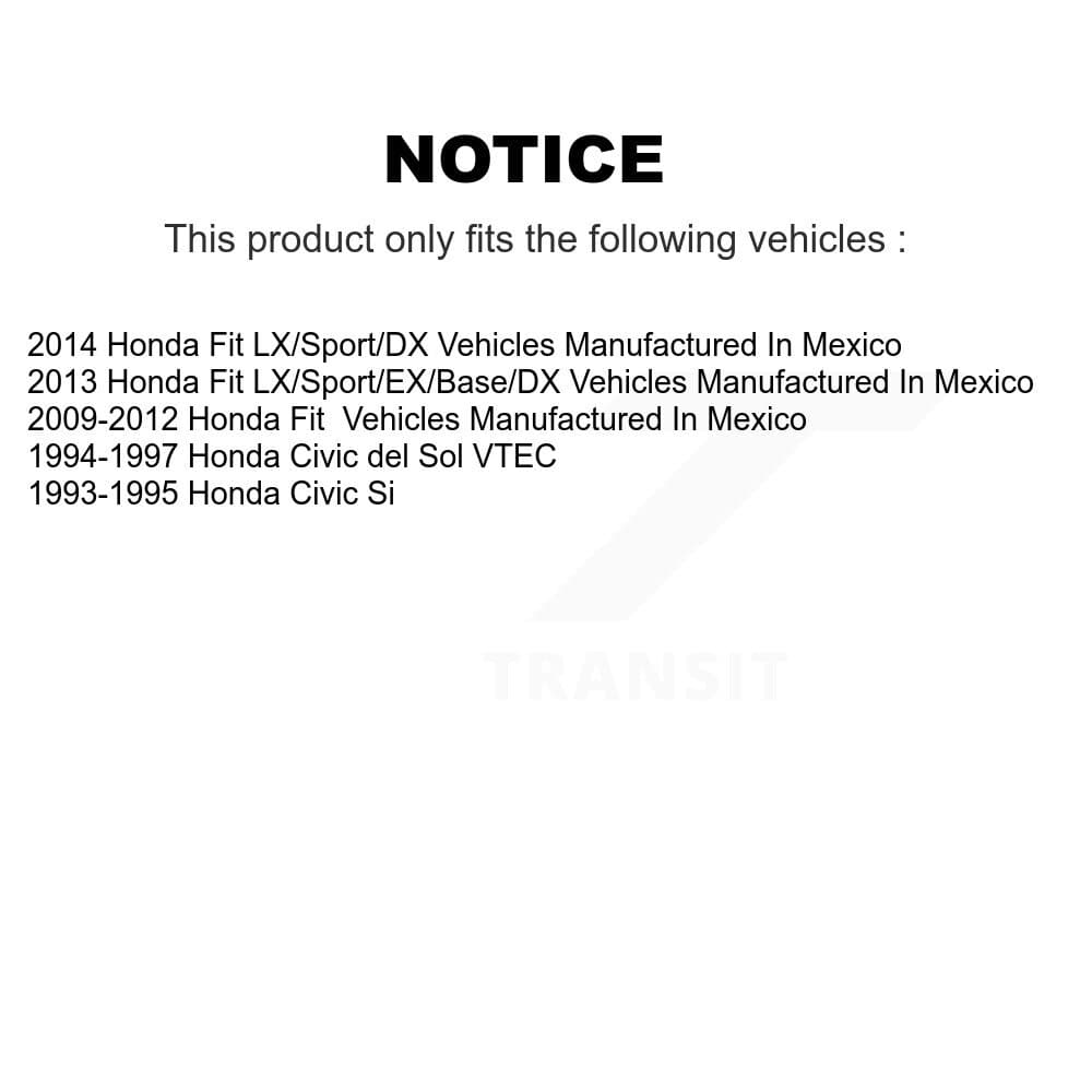 TEC - KTC-100495 - Front and Rear Disc Brake Pad Kits image 15