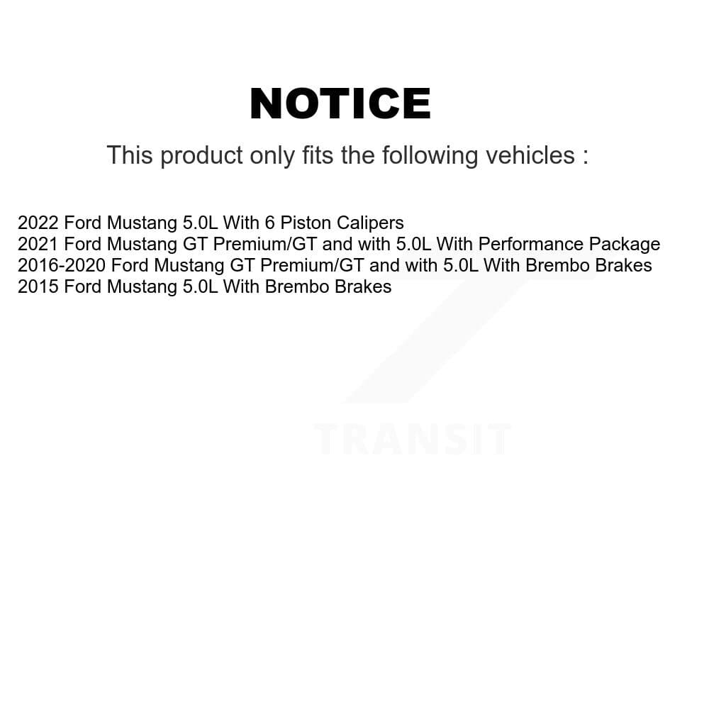 TEC - KTC-100593 - Front and Rear Disc Brake Pad Kits image 15