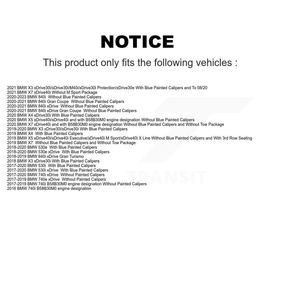 TEC - KTC-100704 - Front and Rear Disc Brake Pad Kits image 15