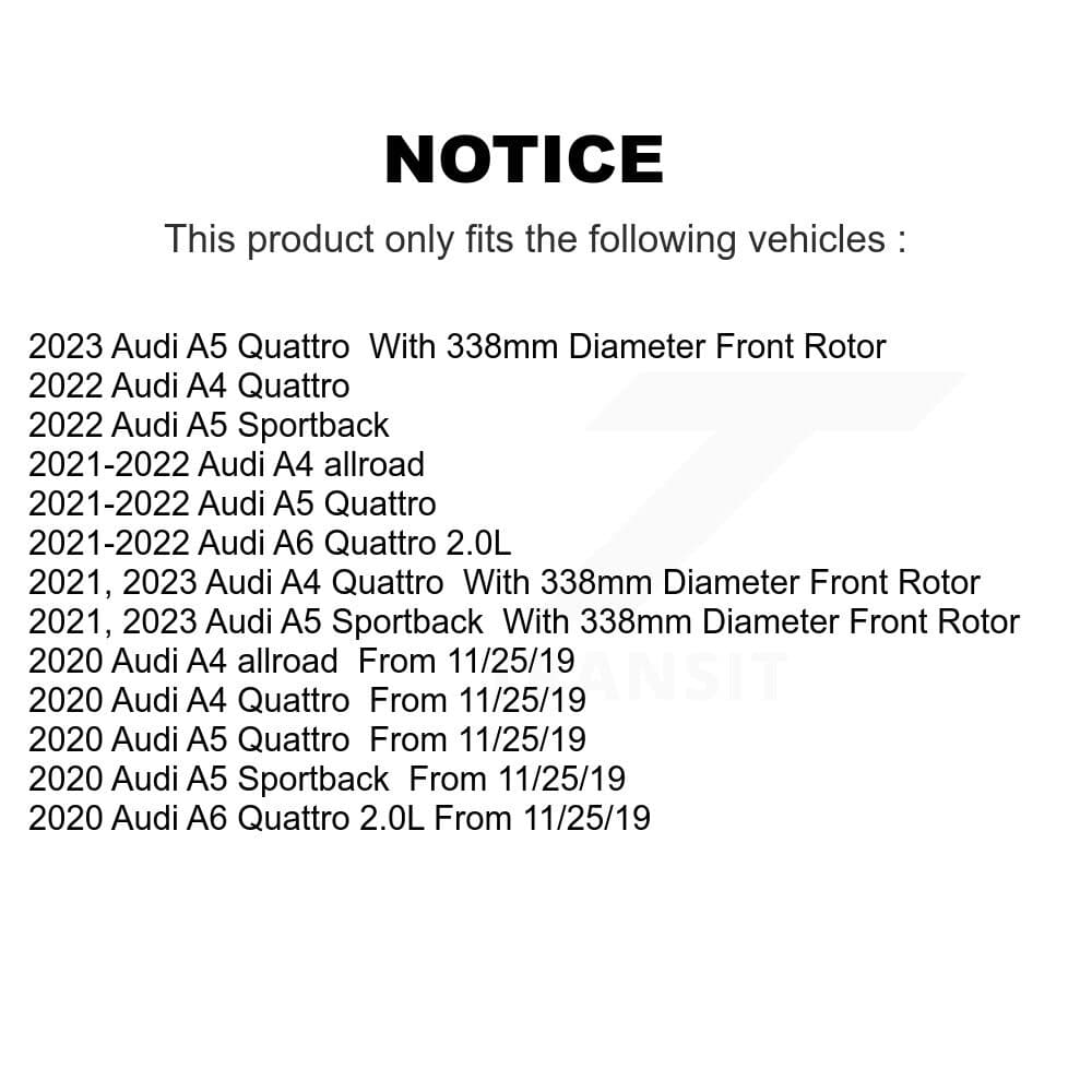 TEC - KTC-100846 - Front and Rear Disc Brake Pad Kits image 15