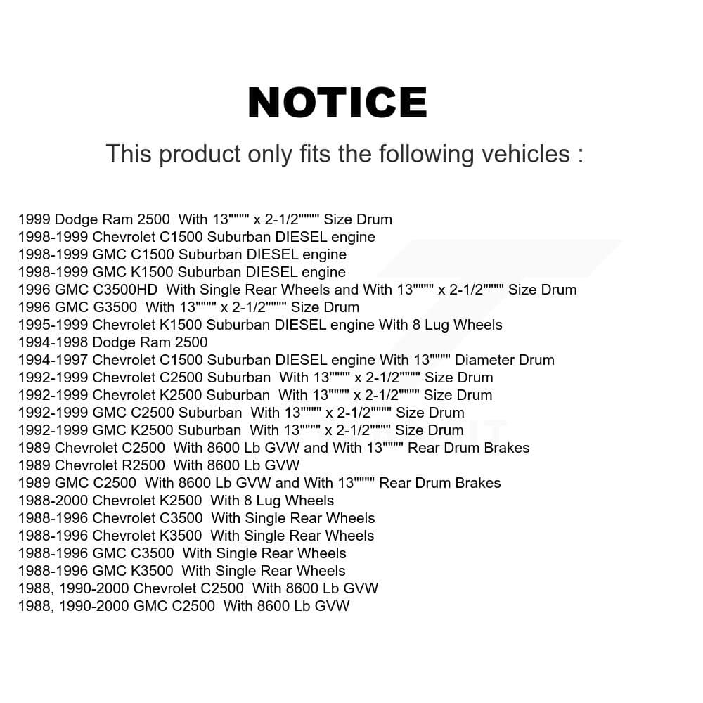 Transit Auto - KTN-100059 - Front and Rear Disc Brake Pad Kits image 19