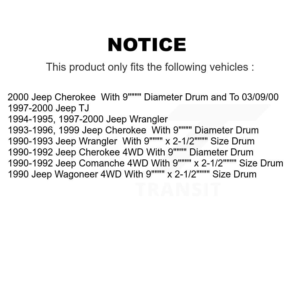 Transit Auto - KTN-100078 - Front and Rear Disc Brake Pad Kits image 19