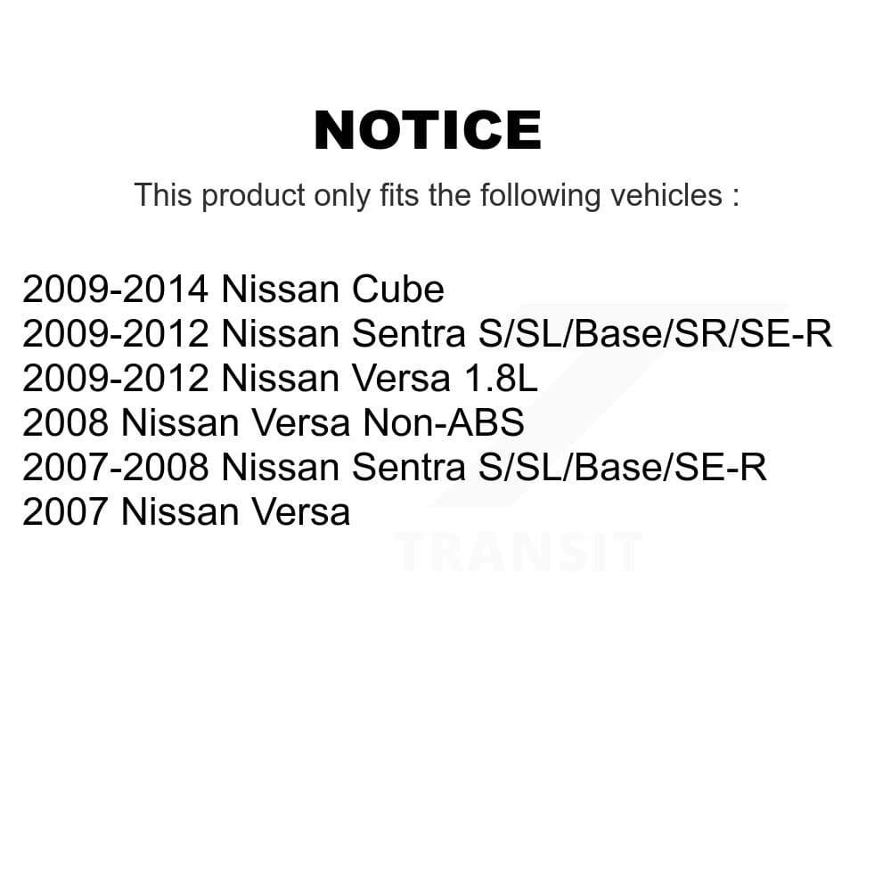 Transit Auto - KTN-100150 - Front and Rear Disc Brake Pad Kits image 19