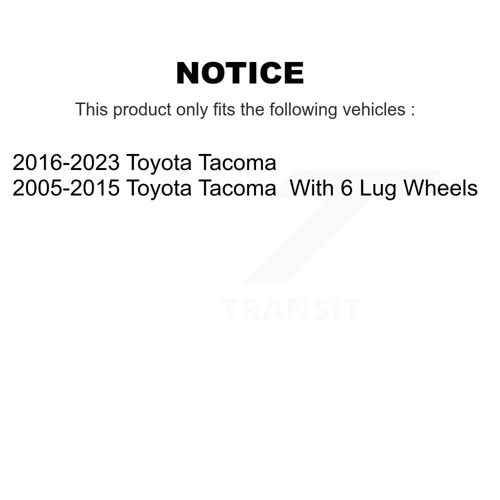 Transit Auto - KTN-100220 - Front and Rear Disc Brake Pad Kits image 19