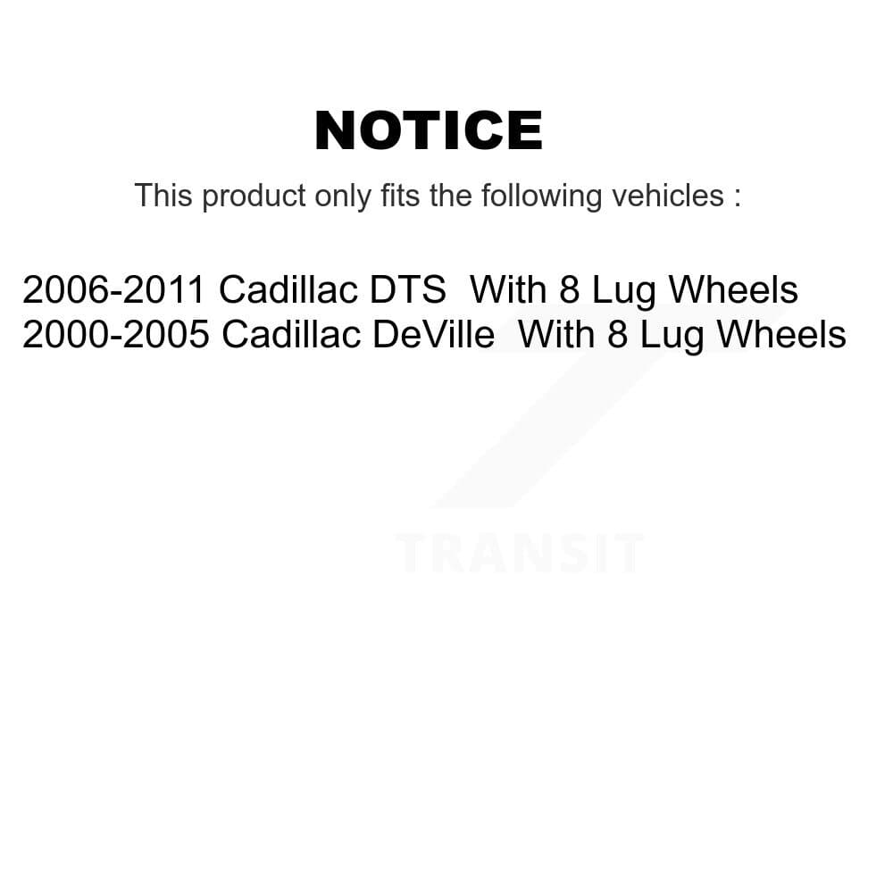 Transit Auto - KTN-100578 - Front and Rear Disc Brake Pad Kits image 19