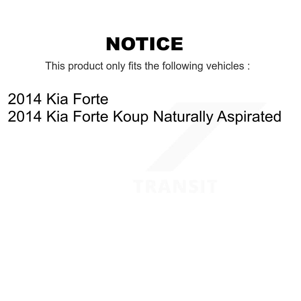 Transit Auto - KTN-100631 - Front and Rear Disc Brake Pad Kits image 19