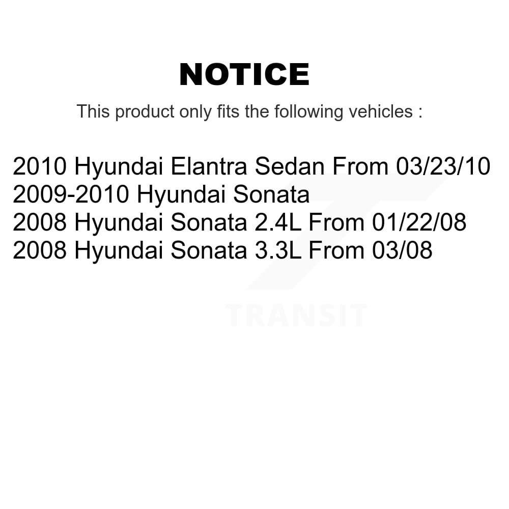 Transit Auto - KTN-100658 - Front and Rear Disc Brake Pad Kits image 19