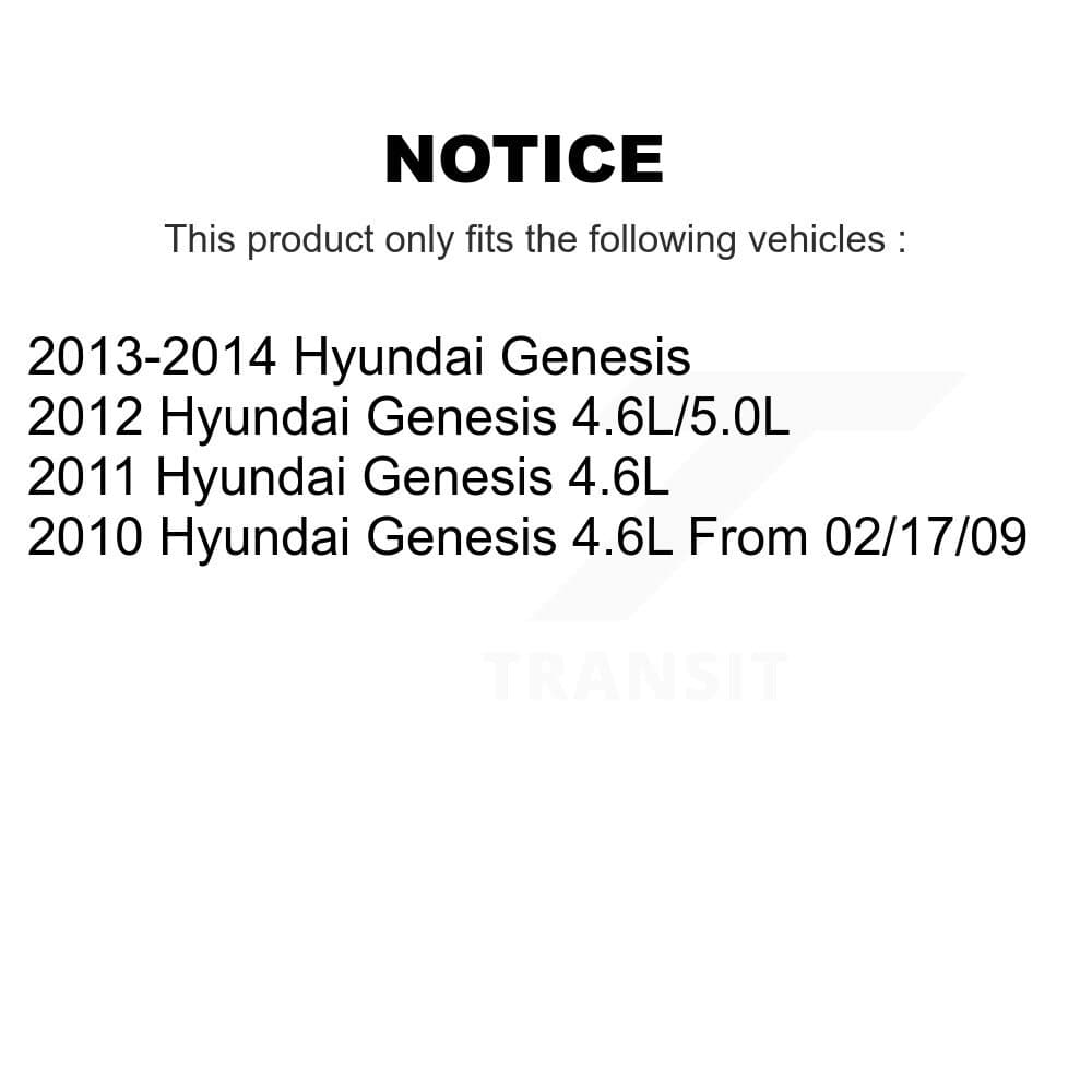Transit Auto - KTN-100776 - Front and Rear Disc Brake Pad Kits image 19