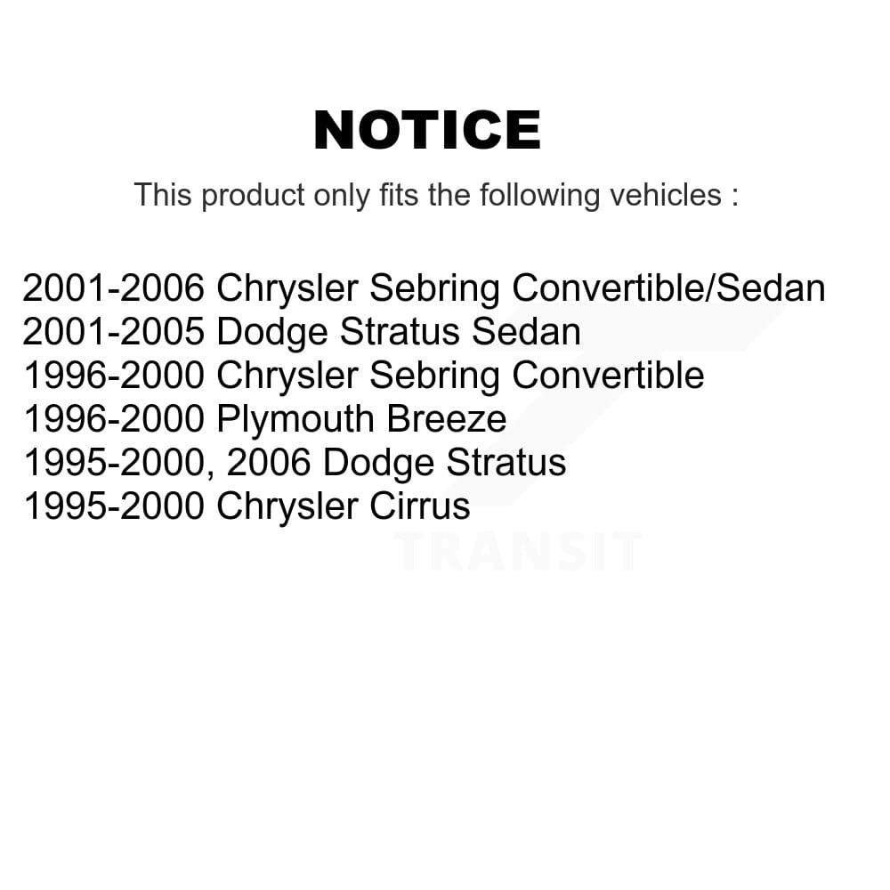 TOR - KTR-100016 - Front Suspension Control Arm and Ball Joint Assembly Kits image 2